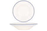 Linea Blue Pasta Plate 24 cm (400cc) - Chaplin Home