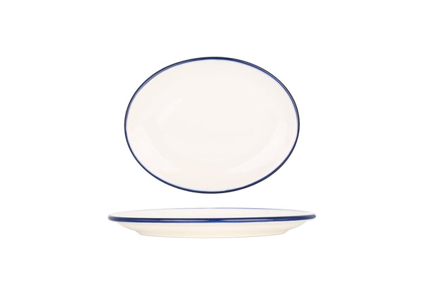 Linea Blue Service Plate 25 cm - Chaplin Home
