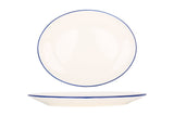 Linea Blue Service Plate 36x28cm - Chaplin Home