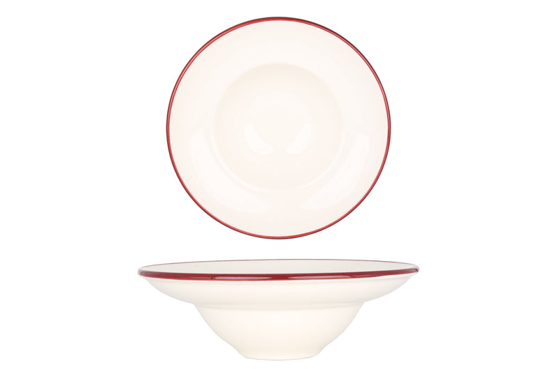 Linea Burgundy Bowl 23 cm - Chaplin Home