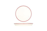 Linea Burgundy Dessert Plate 16 cm - Chaplin Home