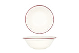 Linea Burgundy Dinnerware Set 24 pcs (Large) - Chaplin Home