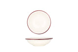 Linea Burgundy Service Plate 15 cm (330cc) - Chaplin Home
