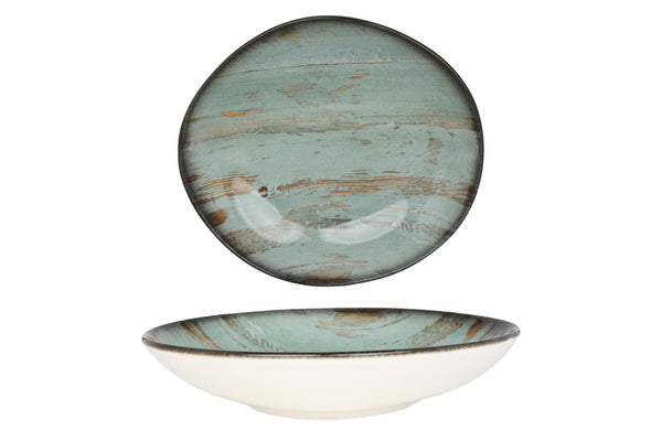 Madera Deep Plate 26 cm - oval