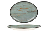 Madera Service Plate 31x24cm - oval