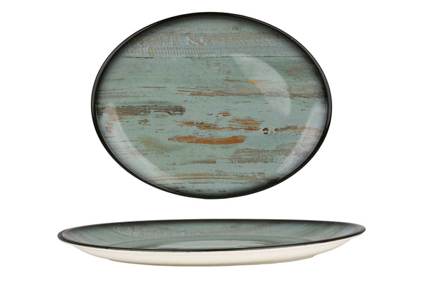 Madera Service Plate 36x28cm - oval