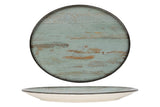 Madera Serviceplade 36x28cm - oval
