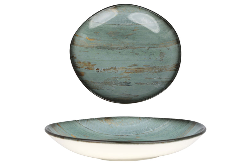 Madera Deep Plate 26 cm - oval