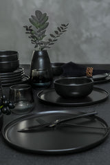 Nordic Mat Black Dinnerware Set 18 pcs - Chaplin Home