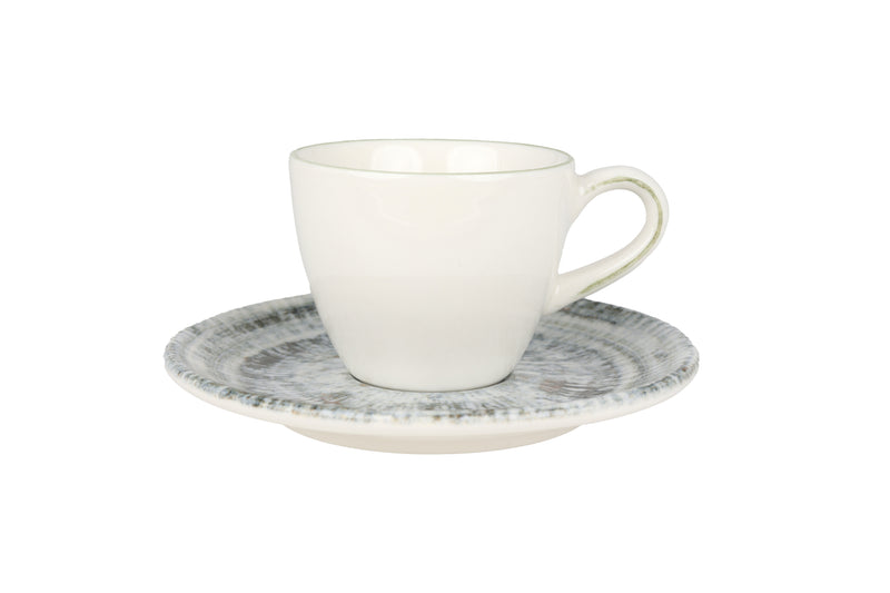 Odette Espresso cup with saucer - 80cc - set of 6