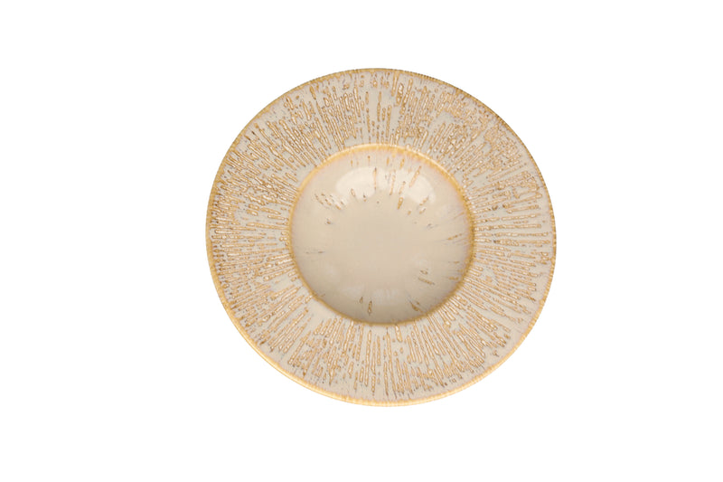 Sand Snell Pasta Plate 28 cm