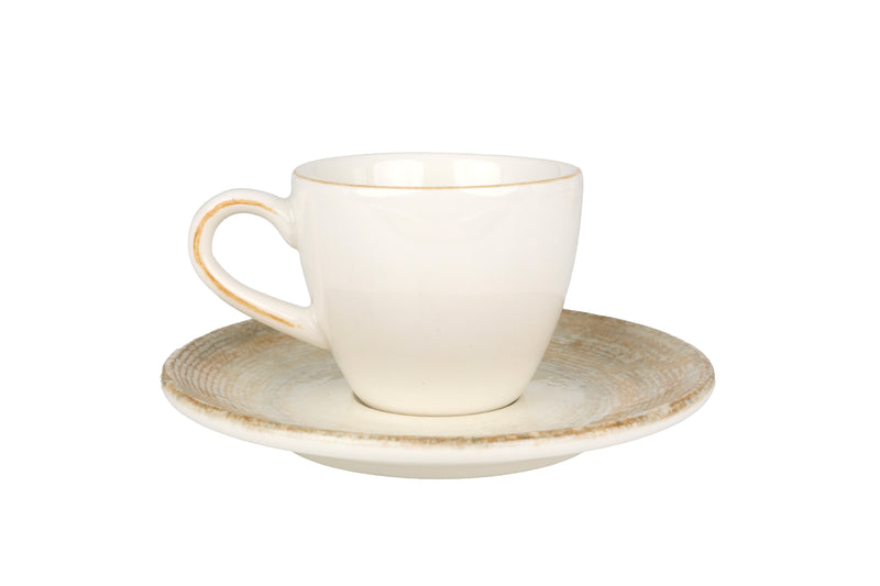 Patera Espresso cup with saucer - 80cc - set of 6