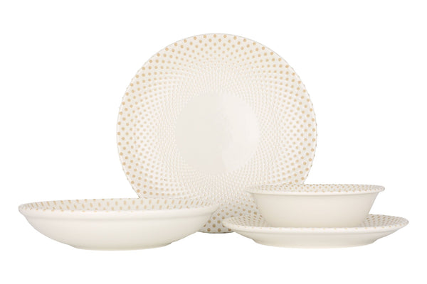 Punto Dinnerware Set 24 pc's (Medium) - Chaplin Home