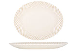 Punto Service Plate 31 cm - oval - Chaplin Home