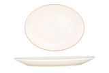 Retro Service Plate 25x19 cm