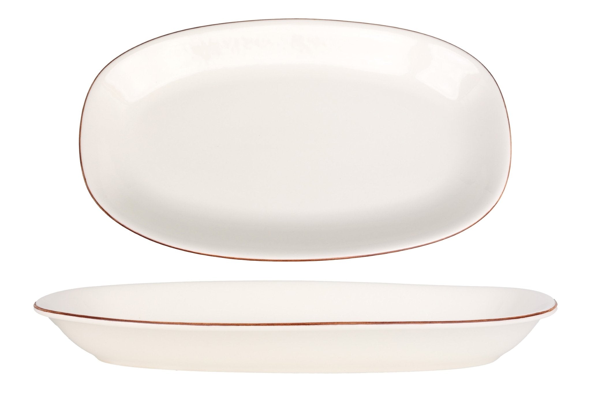Bonna Retro - Service Plate 34x19 cm - Chaplinhome Tableware – Chaplin Home