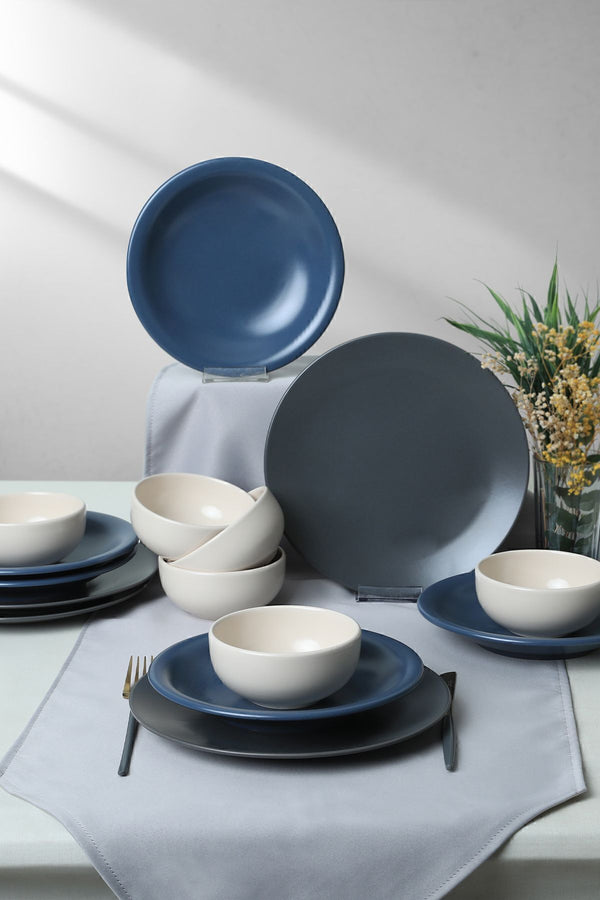 River Mix Dinnerware Set 18 pcs - Chaplin Home