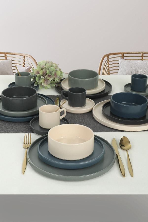 River Stackable Dinnerware Set 20 pcs - Chaplin Home
