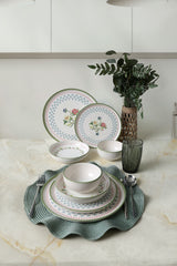 Rose Line Dinnerware Set 24 pcs - Chaplin Home