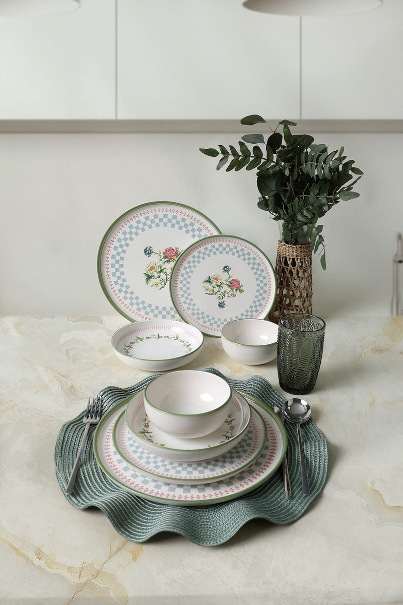 Rose Line Dinnerware Set 24 pcs - Chaplin Home