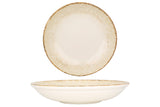 Rust Brown Dinnerware Set 24 pcs (Large)