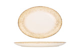 Rust Brown Oval serviceskylt 27x16 cm