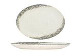 Rustiground Oval Service Plate 33x19 cm - Chaplin Home