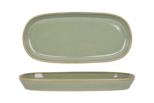 Sage Hygge Oval Service Plate 21cm