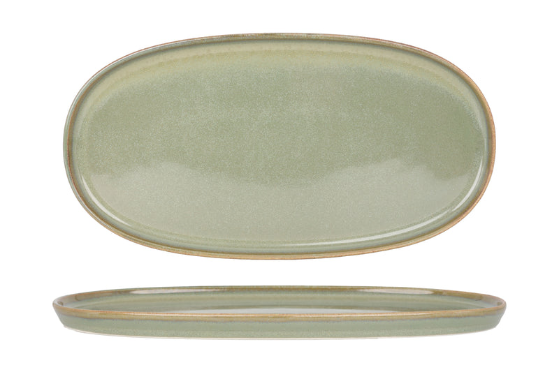 Sage Hygge Oval Service Plate 30cm