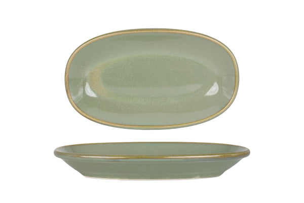 Sage Hygge Oval Service Plate 24cm