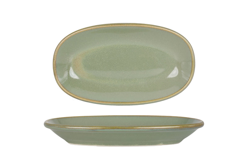 Sage Hygge Oval Service Plate 15 cm