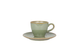 Sage Hygge Espressotasse (80 ml) und Untertasse im 6er-Set – Chaplin Home