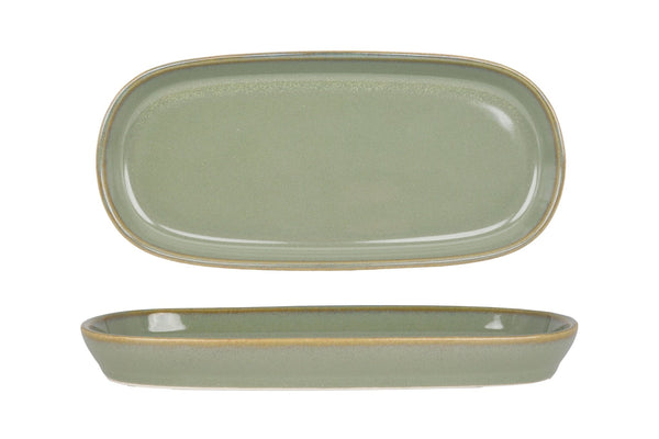 Sage Hygge Oval Service Plate 21cm - Chaplin Home