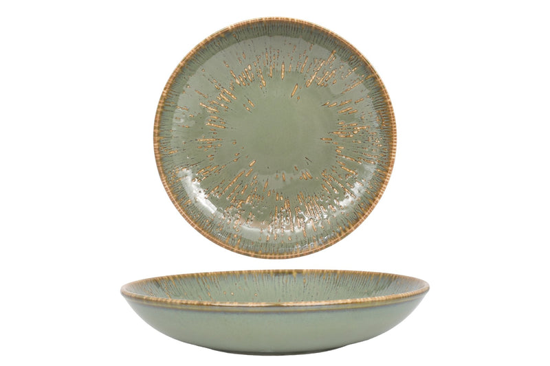 Sage Snell Deep Plate 23 cm - Chaplin Home