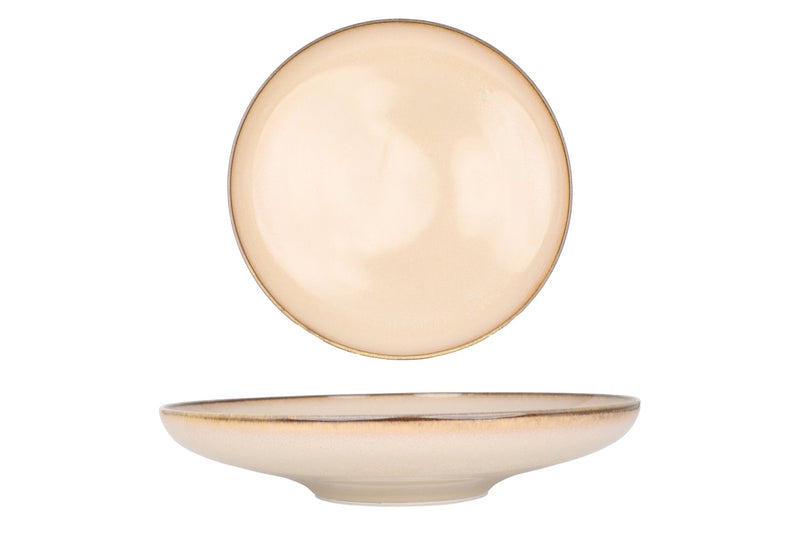 Sand Hygge Deep Plate 25 cm - Chaplin Home