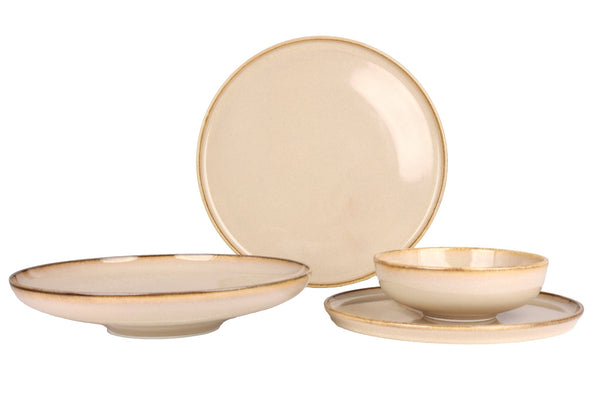 Sand Hygge Dinnerware Set 24 pcs - Chaplin Home