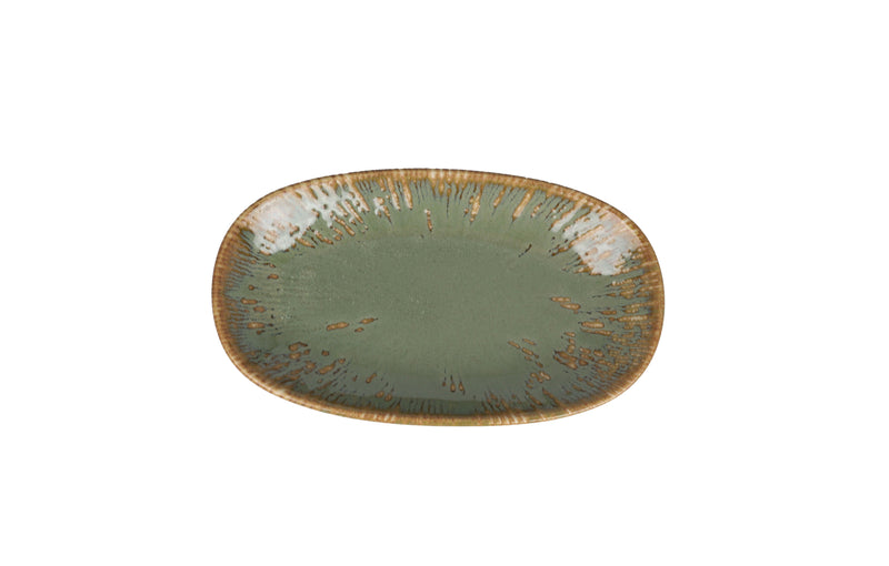 Sage Snell Oval Service Plate 15cm