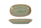 Sage Snell Oval Service Plate 15cm