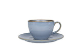Tasse à thé Sky Hygge (230 cc) et soucoupe, lot de 6 - Chaplin Home