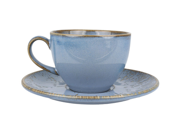 Sky Snell Tea cup with saucer - 230cc - set of 6 - Chaplin Home