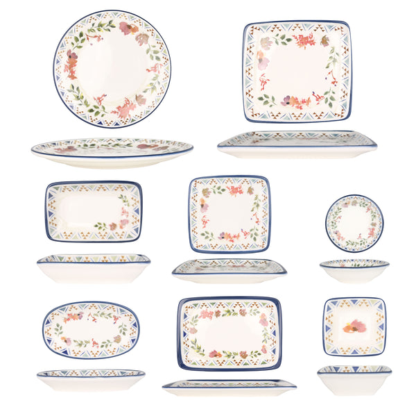 Spring Breakfast dinnerware Set 14 pcs