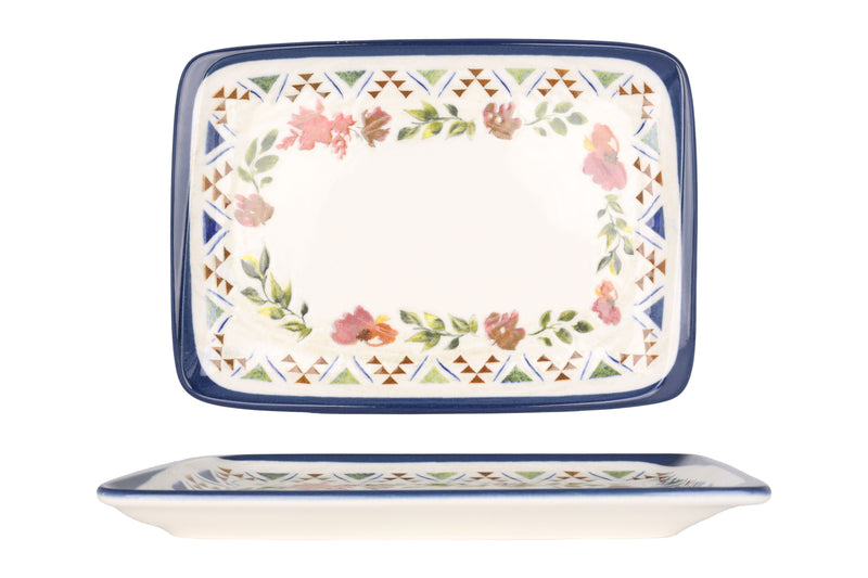 Spring Service Plate 23x16 cm