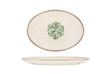 Storia Oval Servie Plate 27x16 cm - Chaplin Home