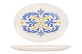 Strada Oval serviceskylt 33x19 cm - Chaplin Home
