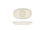 Tessera Oval Service Plate 19x11 cm - Chaplin Home