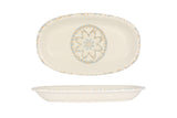 Tessera Oval Service Plate 29x17.5 cm - Chaplin Home