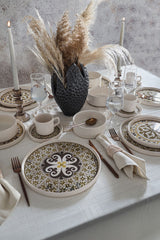 Timeless Brown Stackable Dinnerware Set 20 pcs - Chaplin Home