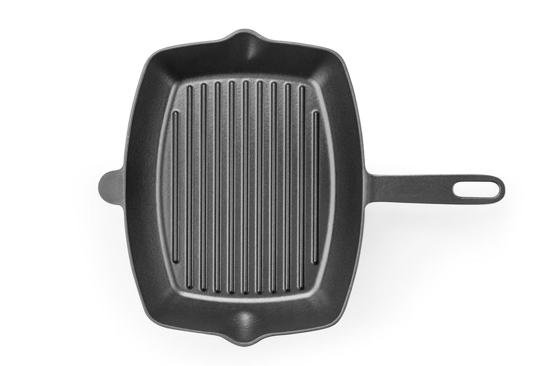 Cast Iron Grill Pan - 26 x 32 cm - Amoris Home