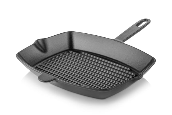 Cast Iron Grill Pan - 26 x 32 cm - Amoris Home