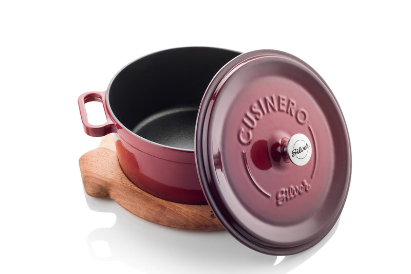 Cusinero Cast Iron Deep Pot - 2.5 liter - Amoris Home